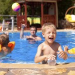 Entspannung am Kinderpool