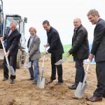 Spatenstich für das "Aktivhaus"