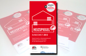 Der Bundesweite Heizspiegel 2013 zeigt: Die Heizkosten für eine durchschnittliche 70-Quadratmeter-Wohnung, die mit Heizöl beheizt wird, betrugen im Jahr 2012 durchschnittlich 990 Euro. 