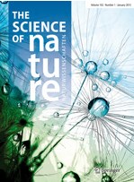 Springer-Fachzeitschrift The Science of Nature – Naturwissenschaften