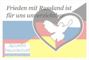 Petition fuer Frieden mit Russland