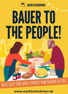 Flyer des Marktes: Bauer to the people