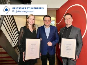 die Gewinner des deutschen Studienpreises Projektmanagement
