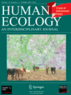 Springer-Fachzeitschrift Human Ecology