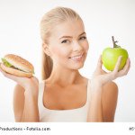 Apfel oder Hamburger?