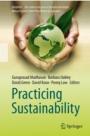 das Buch Practicing Sustainability 