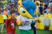Das Maskottchen der WM 2014