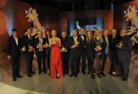 Die Preisträger der GOLDENEN HENNE 2013 (c) Hubert Burda Media