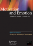 Springer Fachzeitschrift Motivation and Emotion