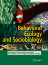 Springer-Journal Behavioral Ecology and Sociobiology.