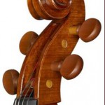 Eigenes Modell nach Montagnana 1739 - Neulackierung