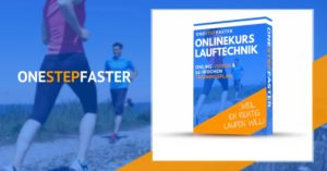 Abbildung des Onlinekurses Lauftechnik mit Läufern auf einem Feldweg