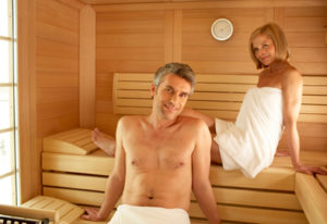 Mann und Frau in einer Sana