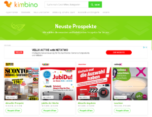 Screenshot der Internetseite