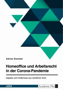 Cover von "Homeoffice und Arbeitsrecht in der Corona-Pandemie"