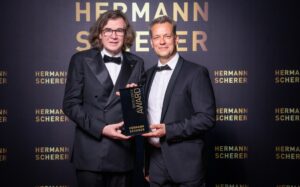 André Schnabel bei der Preisverleihung