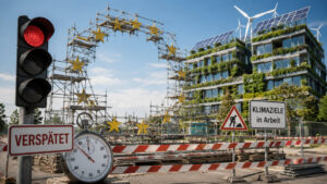 Europas Sterne als Baustelle
