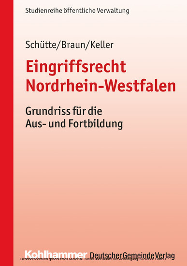 Eingriffsrecht NordrheinWestfalen PDF/ePUB eBook kaufen Ebooks