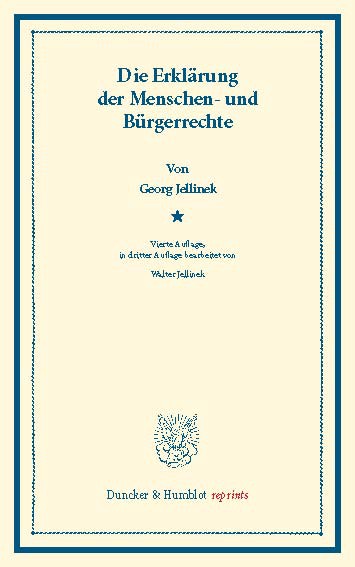 Erklärung Der Menschen Und Bürgerrechte