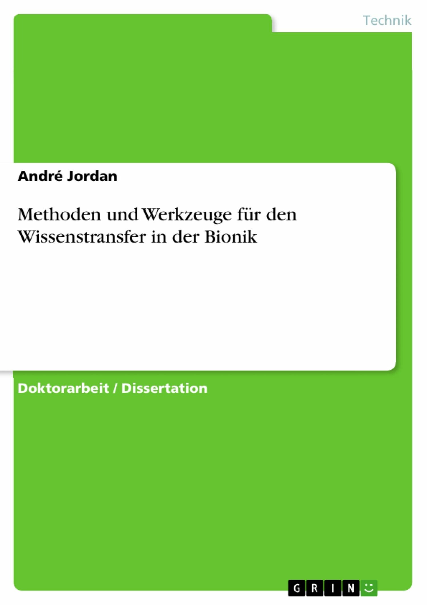 Dissertation pdf maschinenbau picture