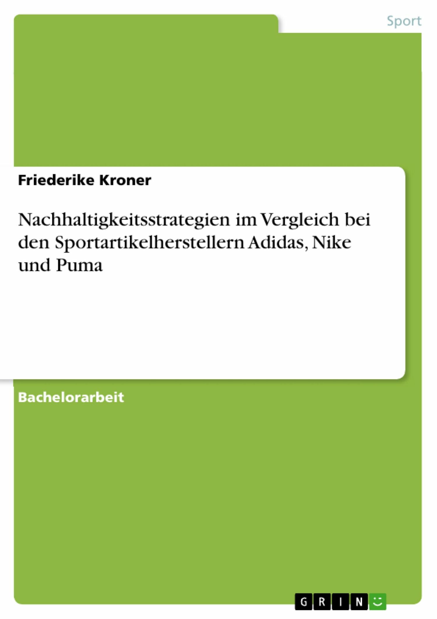 adidas nike puma vergleich