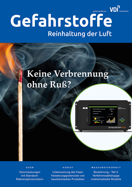 Gefahrstoffe Reinhaltung Der Luft Fachzeitschrift Umwelt Energie gefahrstoffe-reinhaltung-der-luft-fachzeitschrift-umwelt-energie