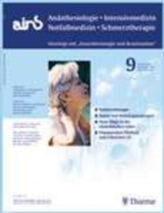 ains - Anästhesiologie - Intensivmedizin - Notfallmedizin - Schmerztherapie ains - Anästhesiologie - Intensivmedizin - Notfallmedizin - Schmerztherapie