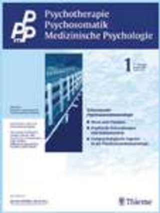 PPmP Psychotherapie · Psychosomatik · Medizinische Psychologie