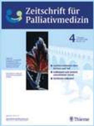 Zeitschrift für Palliativmedizin Zeitschrift für Palliativmedizin