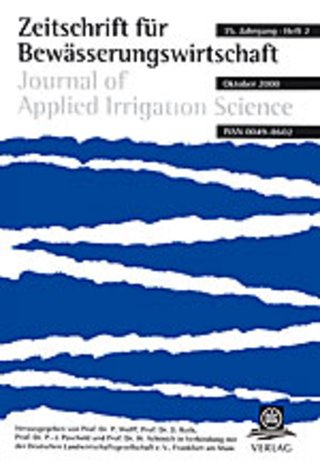 Zeitschrift für Bewässerungswirtschaft