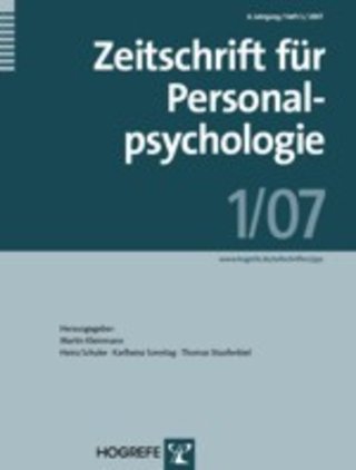 Zeitschrift für Personalpsychologie