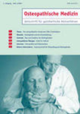 Osteopathische Medizin Osteopathische Medizin