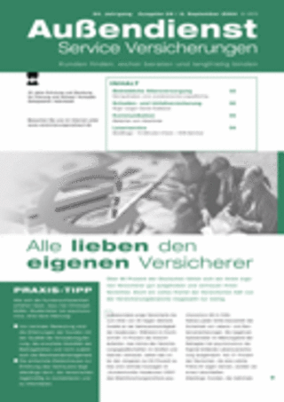 Außendienst Service Versicherungen Außendienst Service Versicherungen