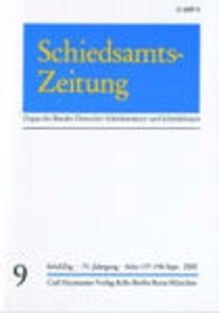 Schiedsamtszeitung Schiedsamtszeitung
