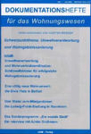 Dokumentationshefte für das Wohnungswesen