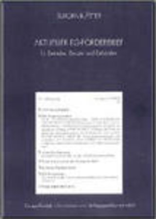 Aktueller EU-Förderbrief Aktueller EU-Förderbrief