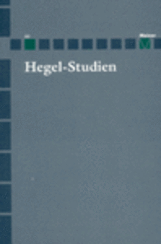 Hegel-Studien