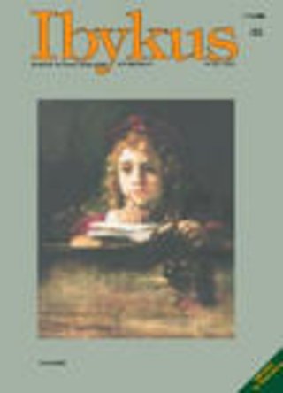 Ibykus, für Poesie, Wissenschaft und Staatskunst Ibykus, für Poesie, Wissenschaft und Staatskunst