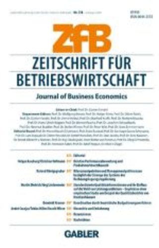 Zeitschrift für Betriebswirtschaft
