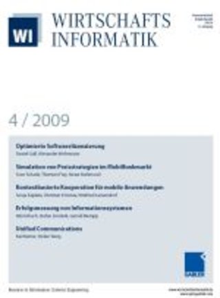 Wirtschaftsinformatik Wirtschaftsinformatik