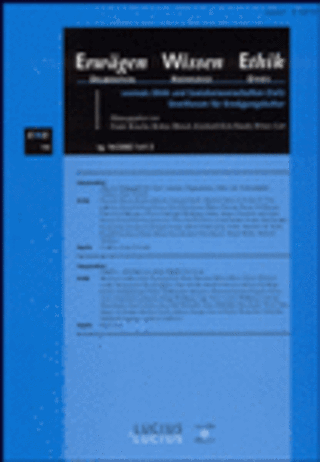 Erwägen Wissen Ethik
