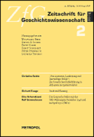Zeitschrift für Geschichtswissenschaft