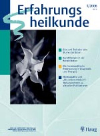 Erfahrungsheilkunde Erfahrungsheilkunde