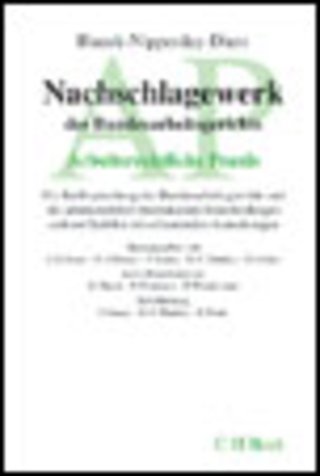 Arbeitsrechtliche Praxis (AP)