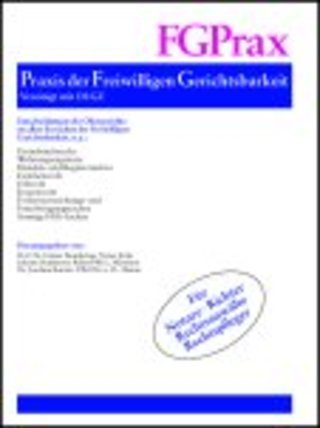 Praxis der Freiwilligen Gerichtsbarkeit - FG-Prax