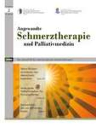 Angewandte Schmerztherapie und Palliativmedizin