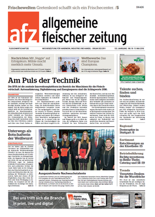 afz - allgemeine fleischer zeitung