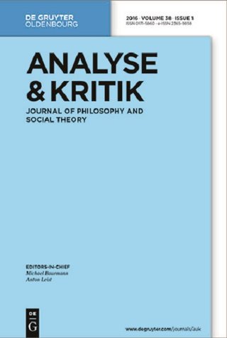 ANALYSE & KRITIK ANALYSE & KRITIK