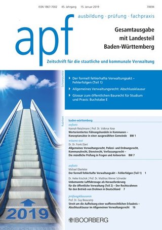 apf – Ausbildung – Prüfung – Fachpraxis (Gesamtausgabe mit Landesteil Baden-Württemberg)