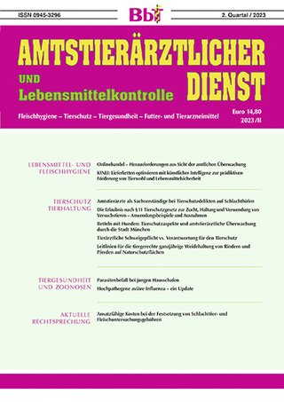 ATD Amtstierärztlicher Dienst ATD Amtstierärztlicher Dienst